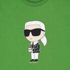 تي شيرت بالشعار باللون الأخضر للأولاد, 2, hi-res