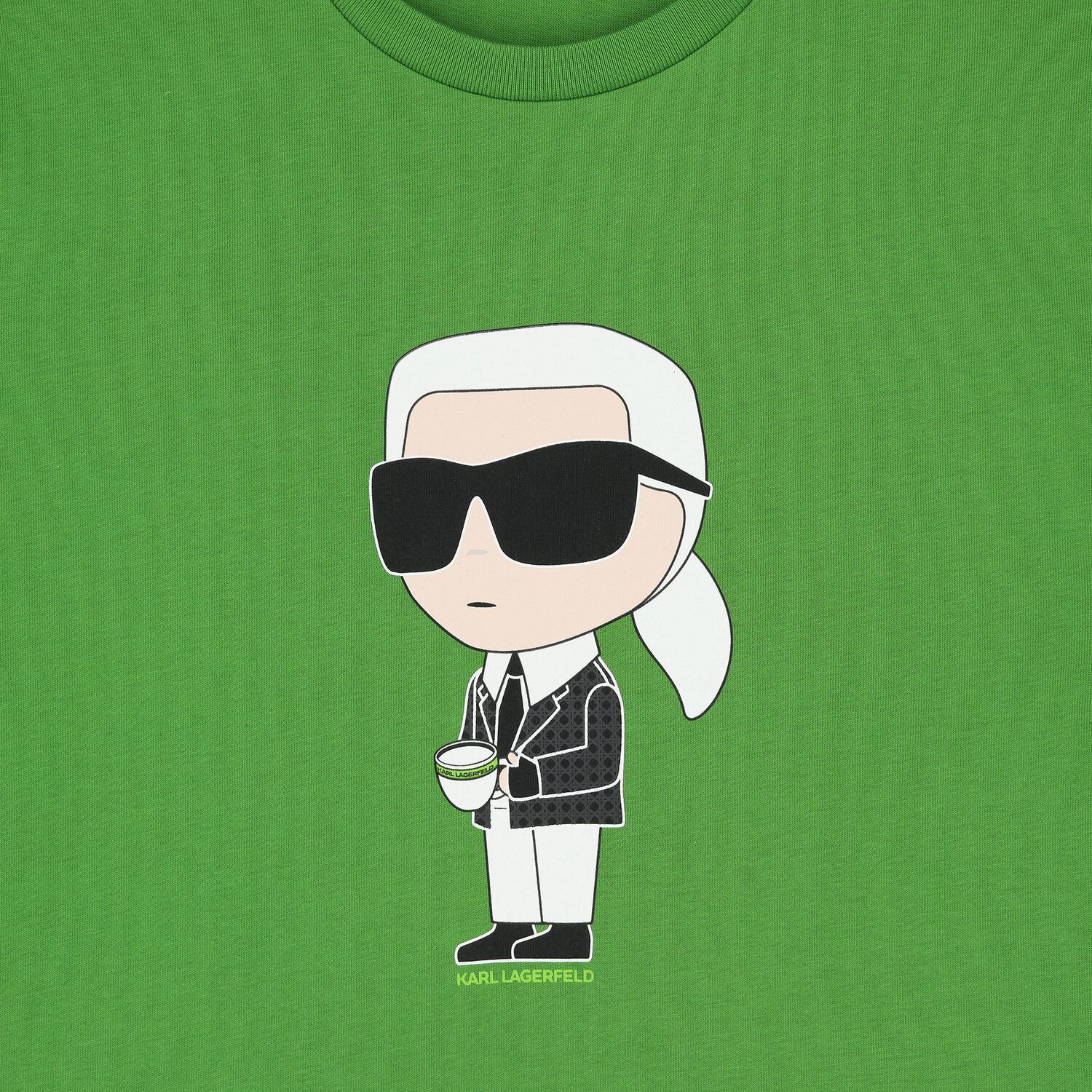 تي شيرت بالشعار باللون الأخضر للأولاد, 2, hi-res image number null