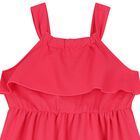 Girls Pink Tiered Dress, 1, hi-res