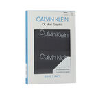 شورت بوكسر بالشعار باللون الاسود للاولاد (قطعتين), 1, hi-res