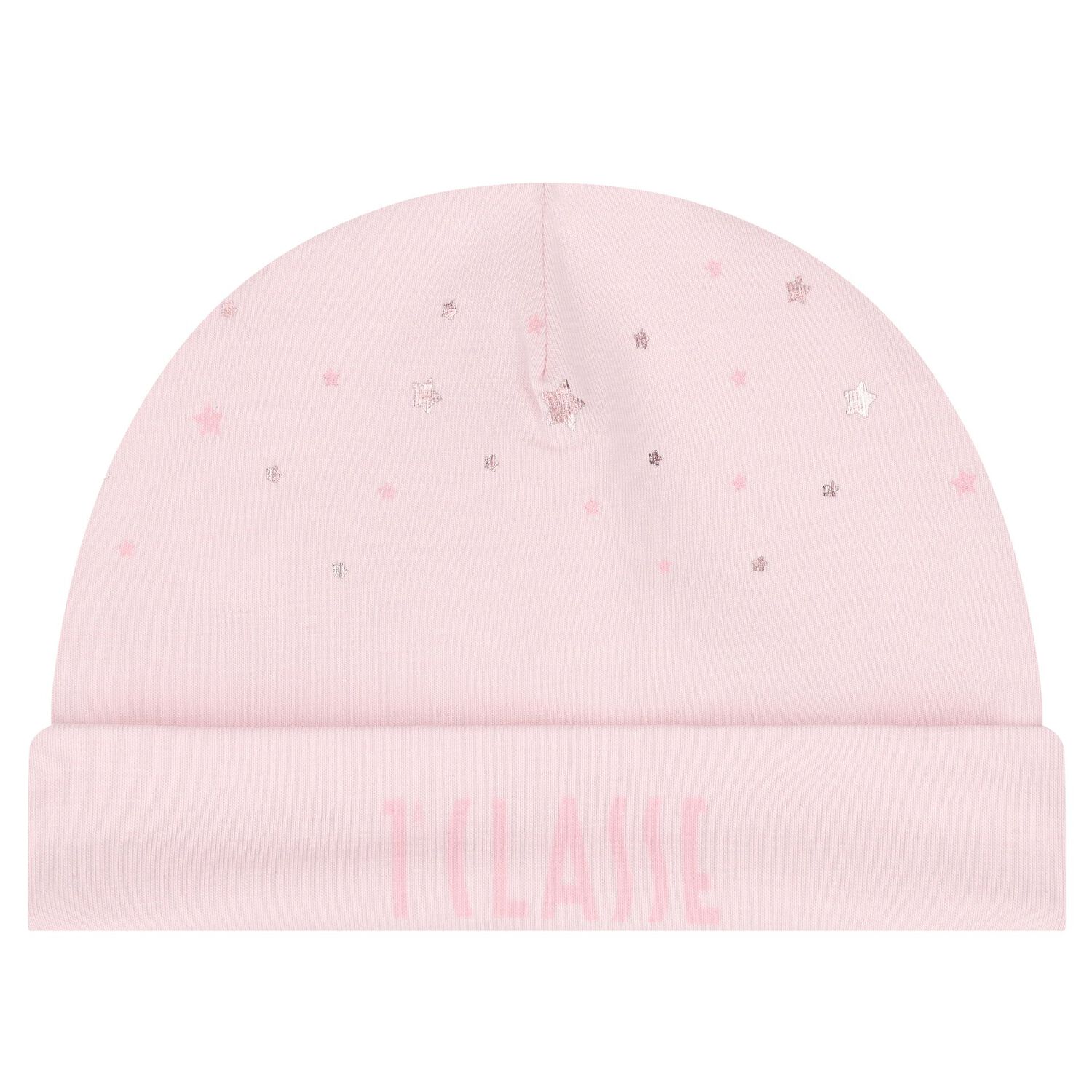 طقم هدايا ملابس أطفال بناتي بطبعة خريطة جغرافية باللونين الوردي والبيج, 2, hi-res