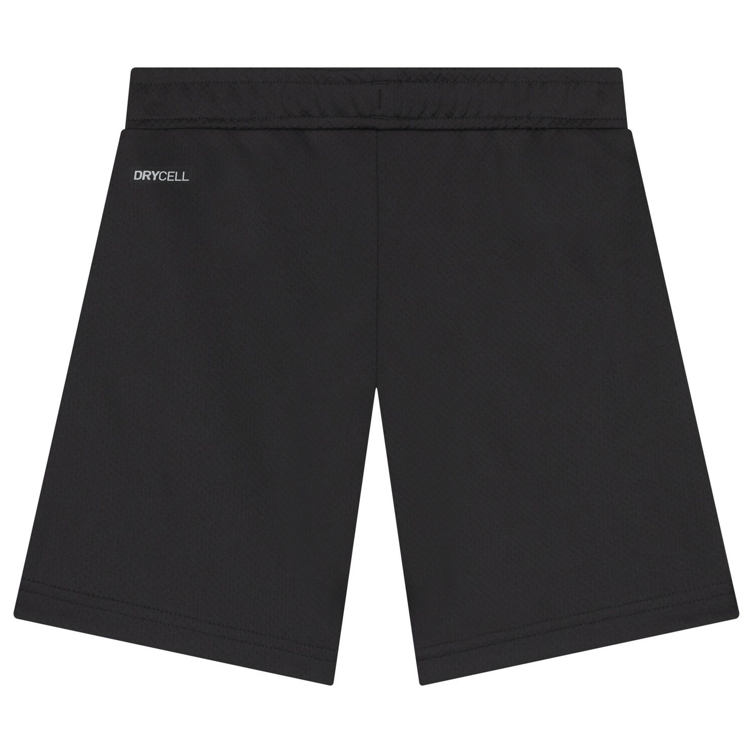 Boys Black Logo Shorts, 1, hi-res