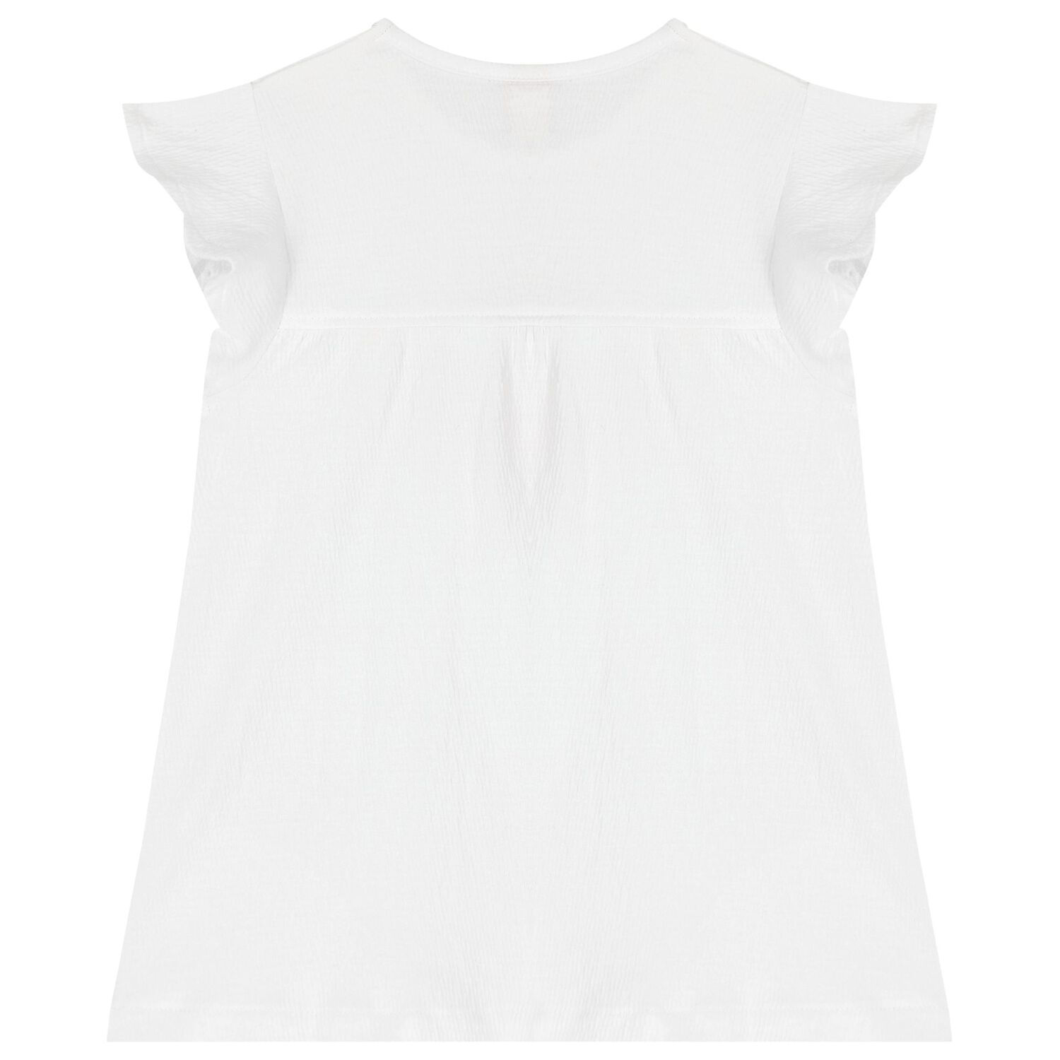 Girls White Flower Leggings Set, 1, hi-res