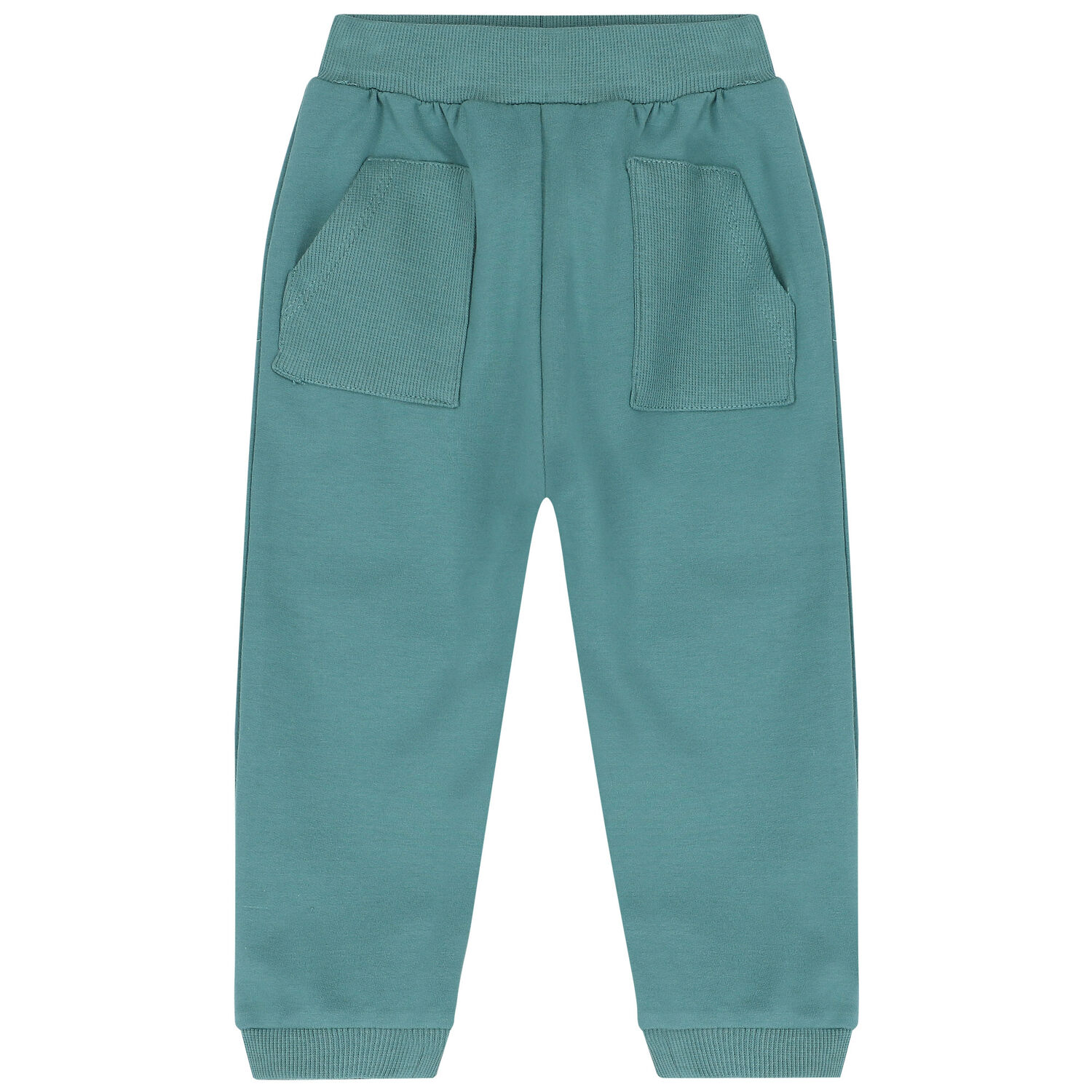 بدلة رياضية أولاد باللون الاخضر والعاجى (2 قطع), 1, hi-res