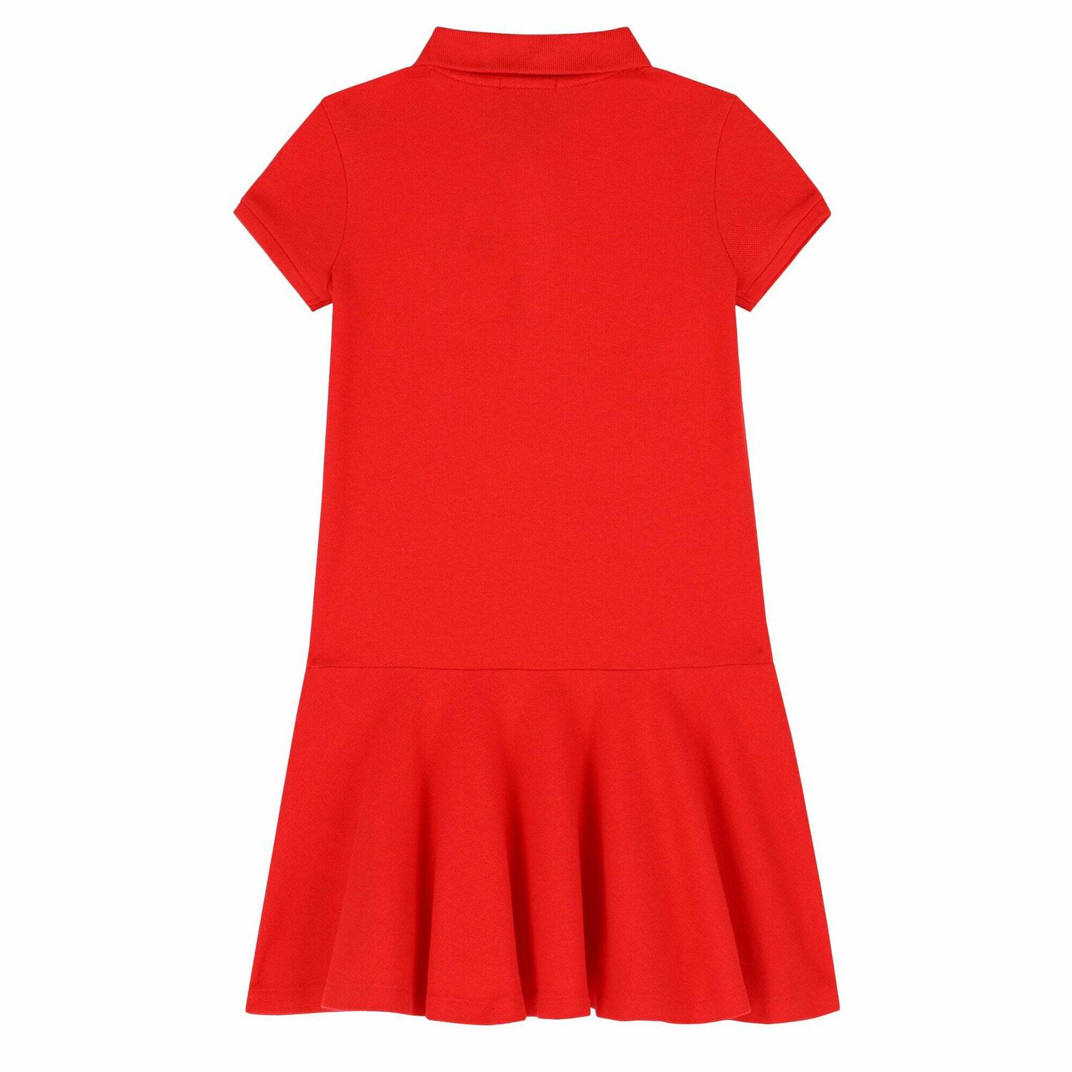 Red Logo Polo Dress, 3, hi-res image number null
