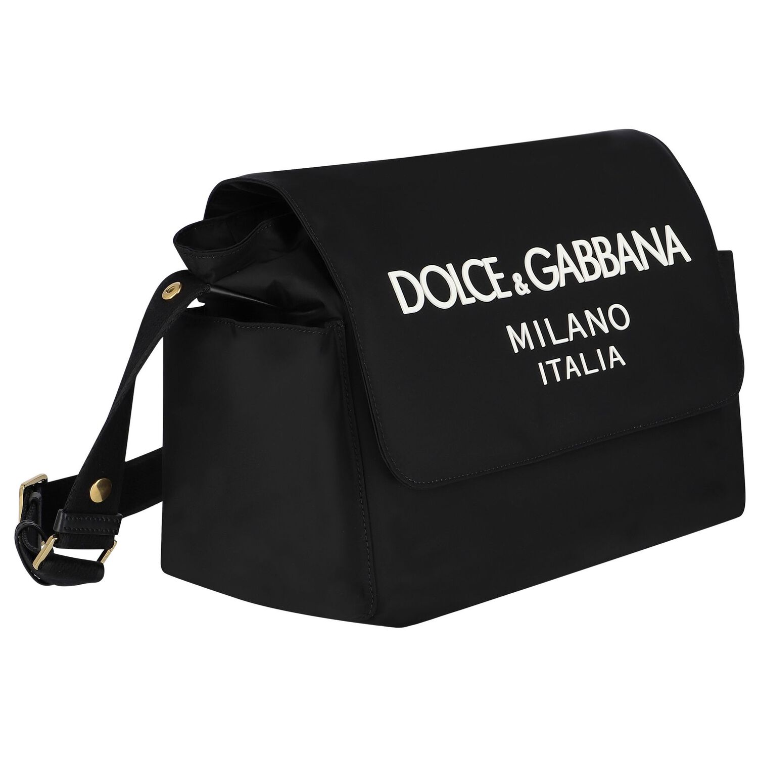 Black & White Logo Baby Changing Bag, 1, hi-res image number null