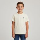 Boys Ivory Logo T-Shirt, 1, hi-res