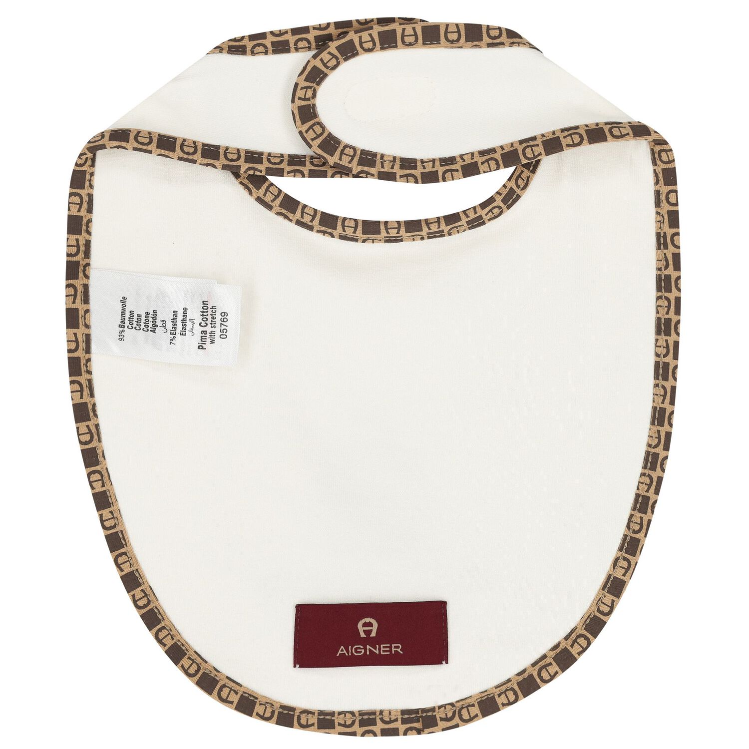 Ivory Teddy Bear Logo Babygrow Set, 1, hi-res