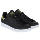 Black Stan Smith J Trainers, 1, hi-res