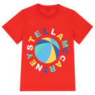 Red Beach Ball Logo T-Shirt, 1, hi-res
