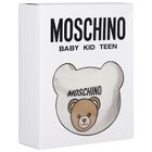 مجموعة هدايا بيبي جرو بشعار الدب تيدي الأبيض, 1, hi-res