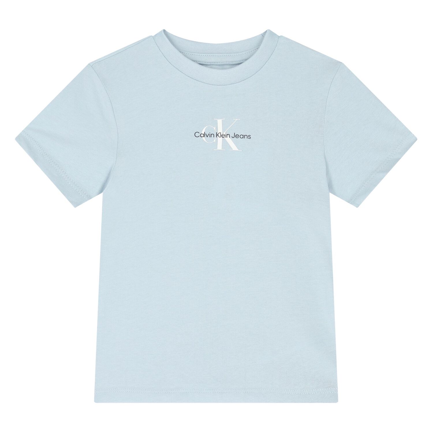 Younger Boys Blue Cotton Logo Shorts Set, 1, hi-res