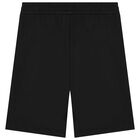 شورت بالشعار باللون الاسود للأولاد, 1, hi-res