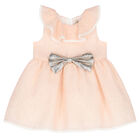 Baby Girls Pink Organza Dress Set, 1, hi-res