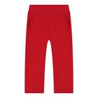 Baby Boys Ivory & Red Festive Trousers Set, 1, hi-res