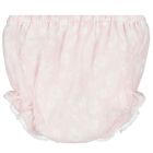 طقم فستان بنات بالزهور باللون الوردى, 1, hi-res