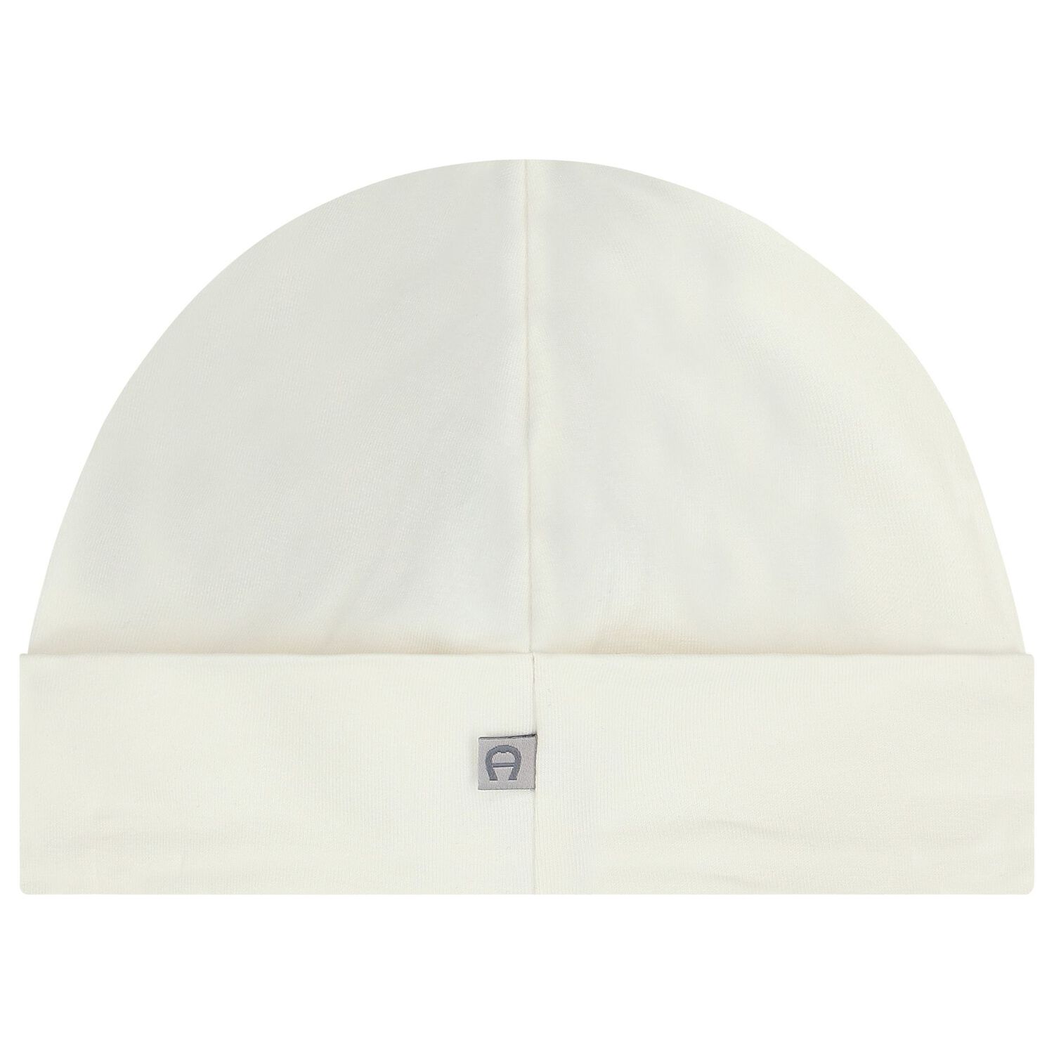 Ivory & Gold Logo Baby Hat, 1, hi-res image number null