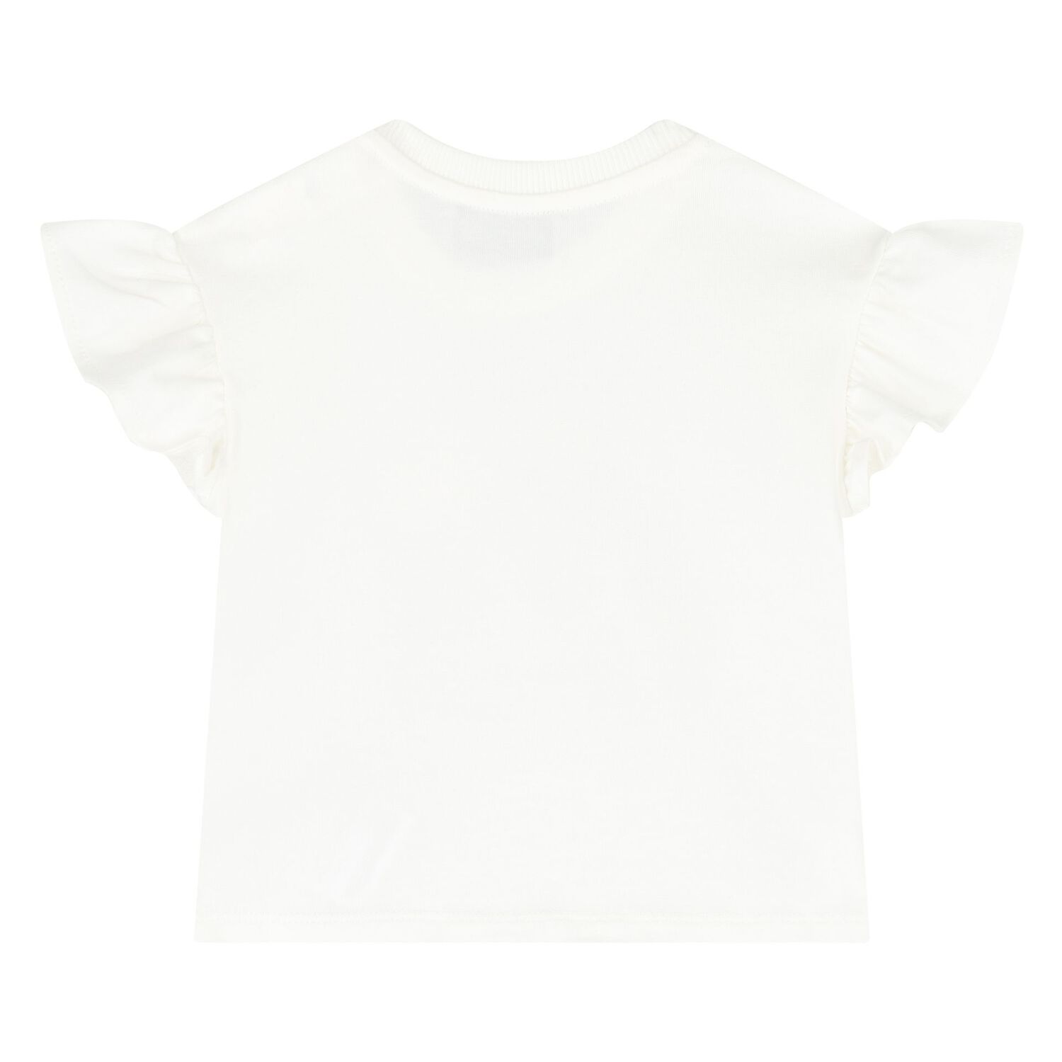 Younger Girls Ivory & Pink Teddy Bear Skirt Set, 1, hi-res