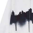 تيشيرت بقبعة باللون الابيض للاولاد, 1, hi-res