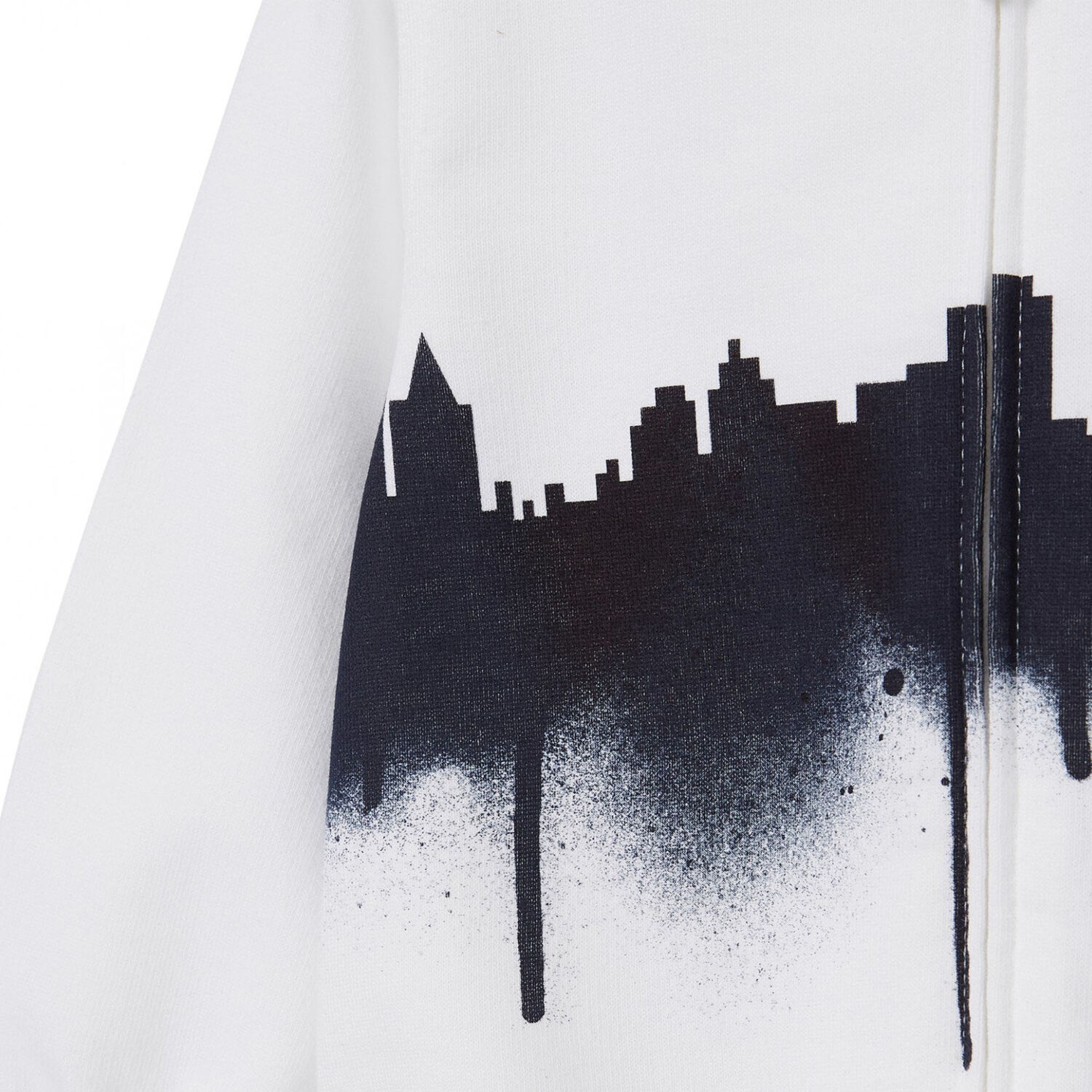 تيشيرت بقبعة باللون الابيض للاولاد, 1, hi-res