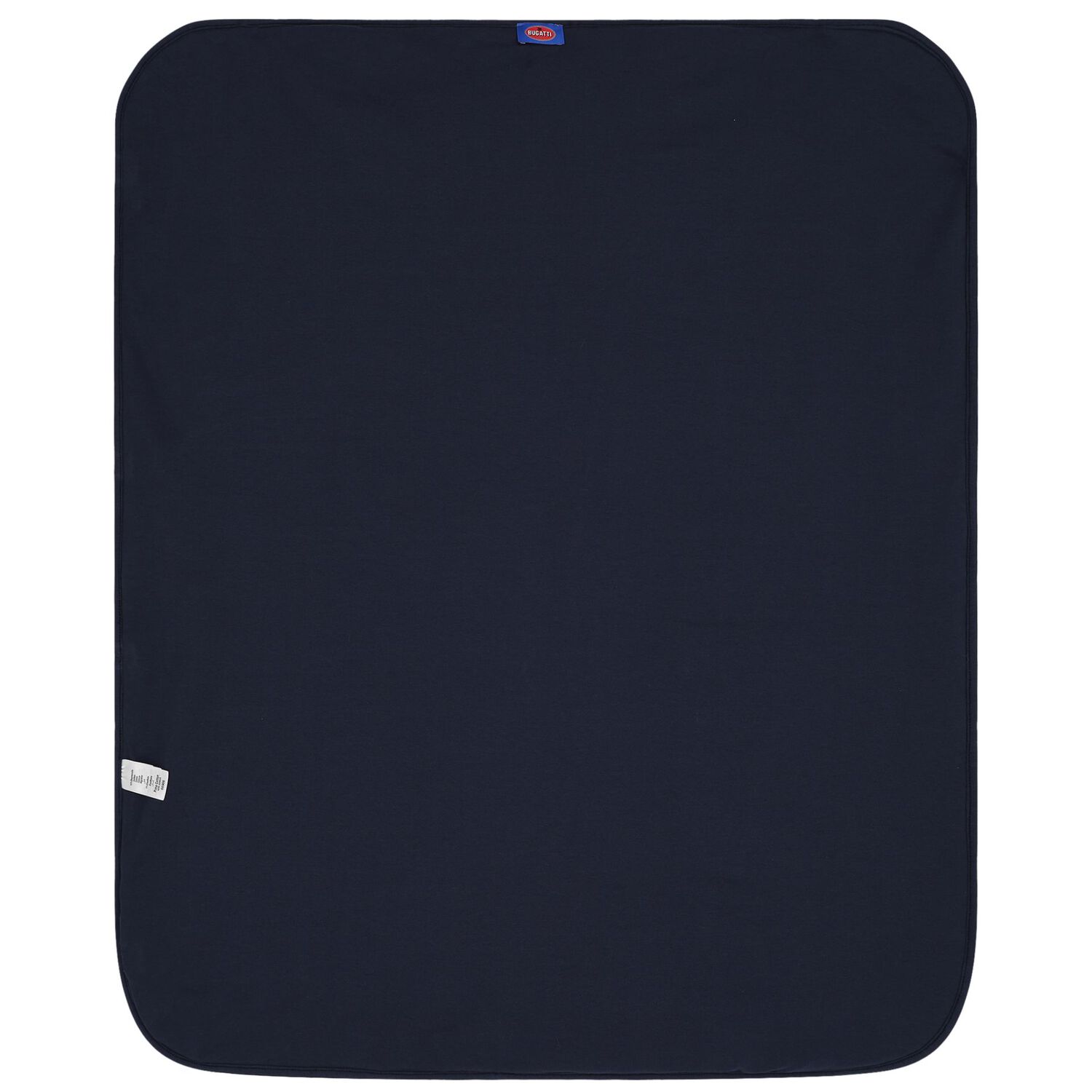 بطانية أولاد بالشعار باللون الأبيض والكحلي, 1, hi-res