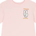 Girls Pink Logo Disney T-Shirt, 1, hi-res
