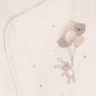 Baby Girls Ivory & Beige Babygrow Gift Set, 1, hi-res