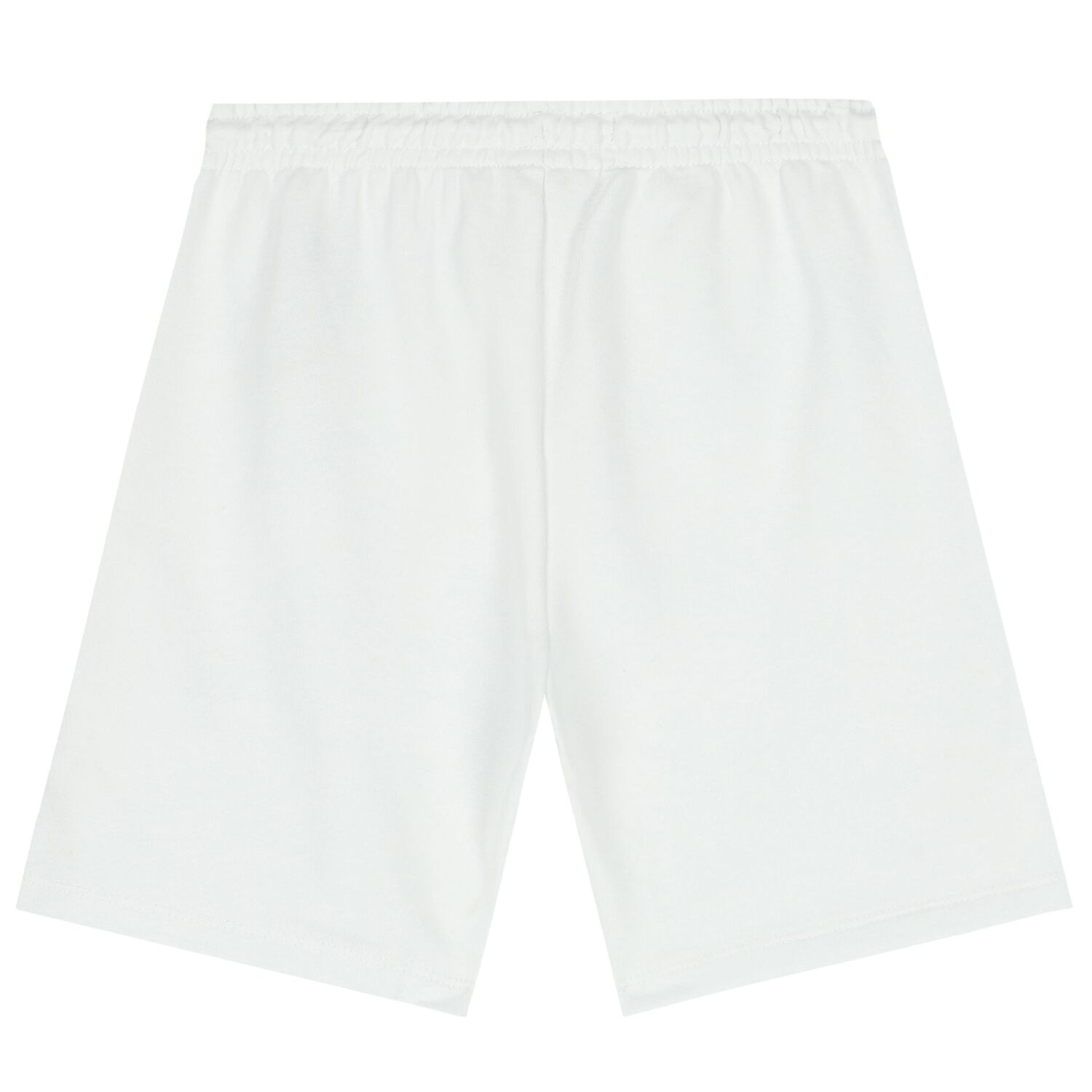 Boys White Logo Shorts, 2, hi-res
