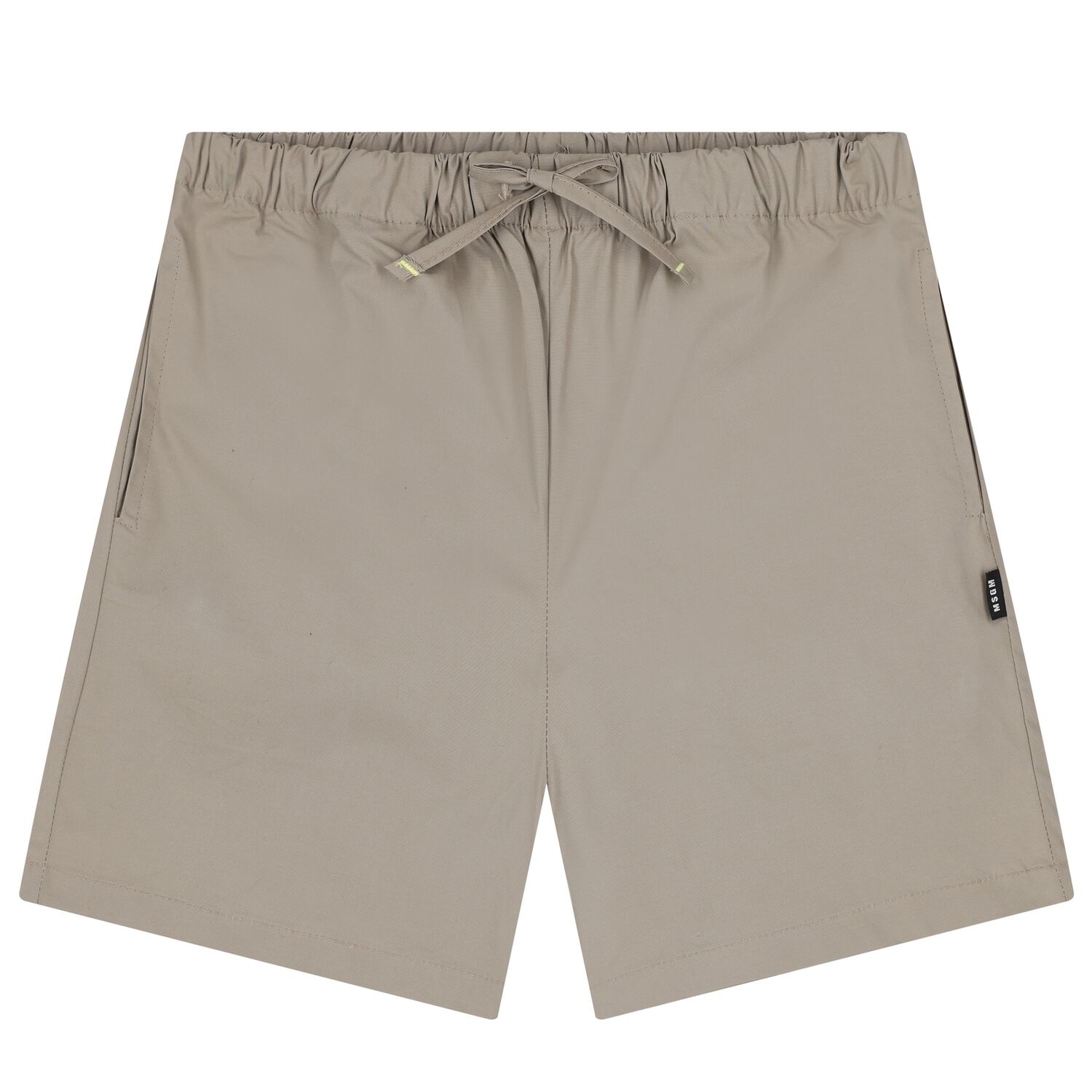 Boys Beige Logo Shorts, 1, hi-res image number null