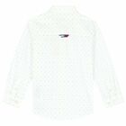 قميص بالشعار باللون الابيض للاولاد, 1, hi-res