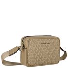 Girls Beige Logo Shoulder Bag, 1, hi-res