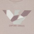 Younger Boys Beige & Ivory Logo Long Sleeve Top ( 2-Pack ), 1, hi-res