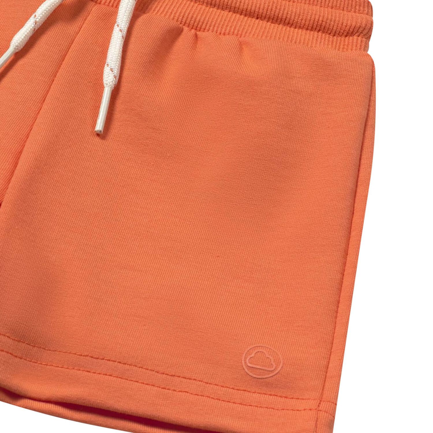 Younger Boys Orange Cotton Jersey Shorts, 6, hi-res image number null