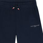 Boys Navy Blue Logo Shorts, 1, hi-res
