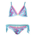 طقم بيكيني كروشية أزرق للبنات, 1, hi-res