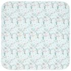 بطانية بنات بطبعة الزهور باللون الأزرق, 1, hi-res