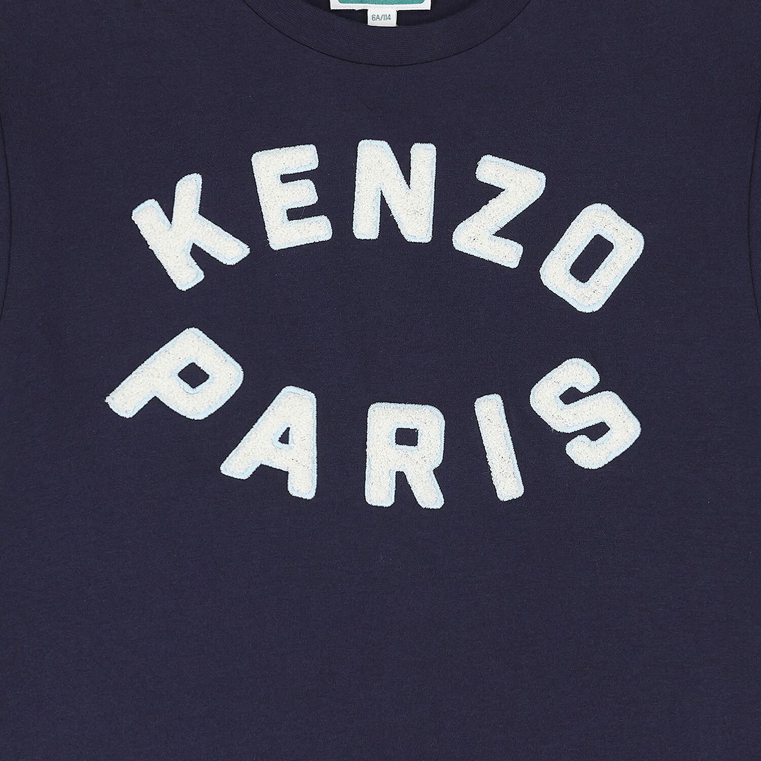 تي شيرت بالشعار باللون الكحلي, 2, hi-res