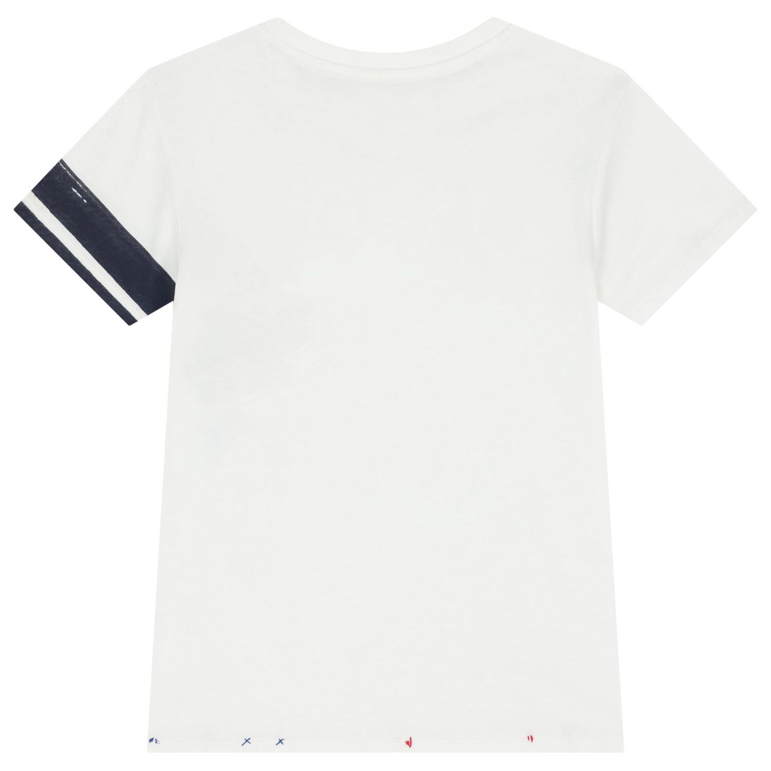 Boys White Logo T-Shirt, 1, hi-res