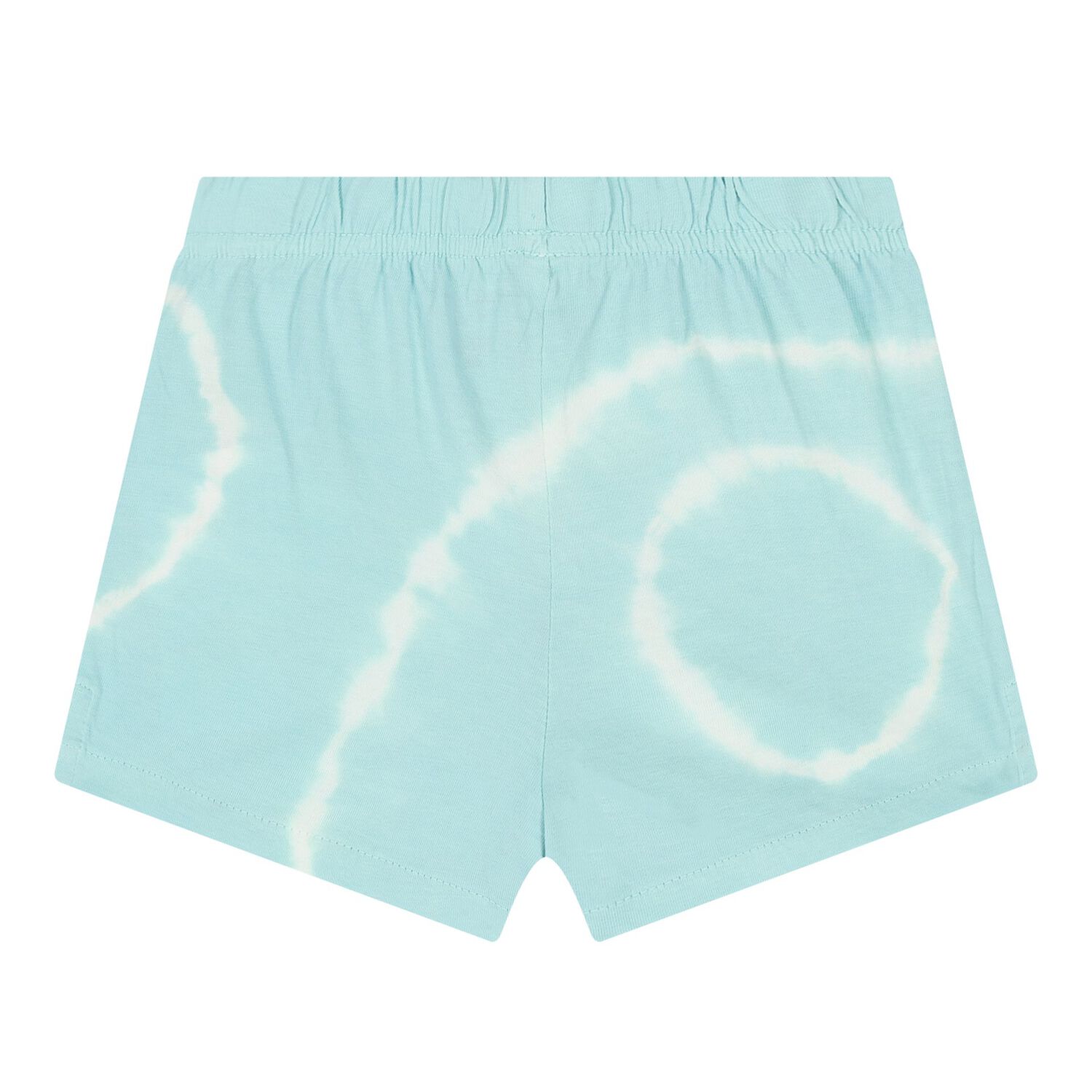 Baby Boys Turquoise Blue Teddy Bear Logo Shorts Set, 1, hi-res