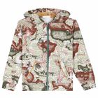 Boys Geo Map Hooded Top, 1, hi-res