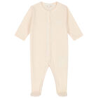 طقم أفرول وقبعة بالشعار باللون الزهري للبنات, 1, hi-res