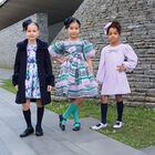 Girls Multi-Colored Dress, 1, hi-res