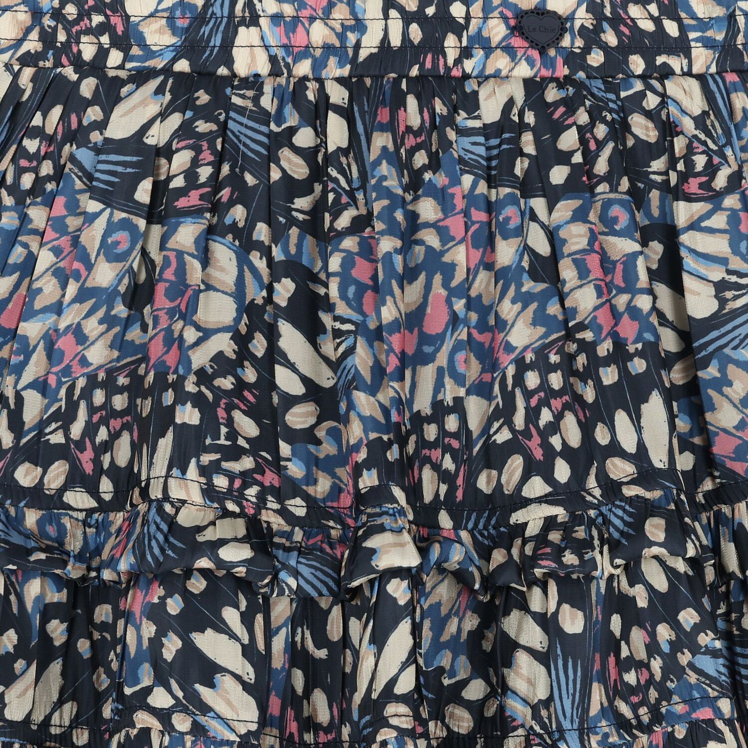 Girls Muti-Coloured Pleated Skirt, 1, hi-res image number null