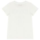 تيشريت بنات  بالشعار باللون  العاجي, 1, hi-res