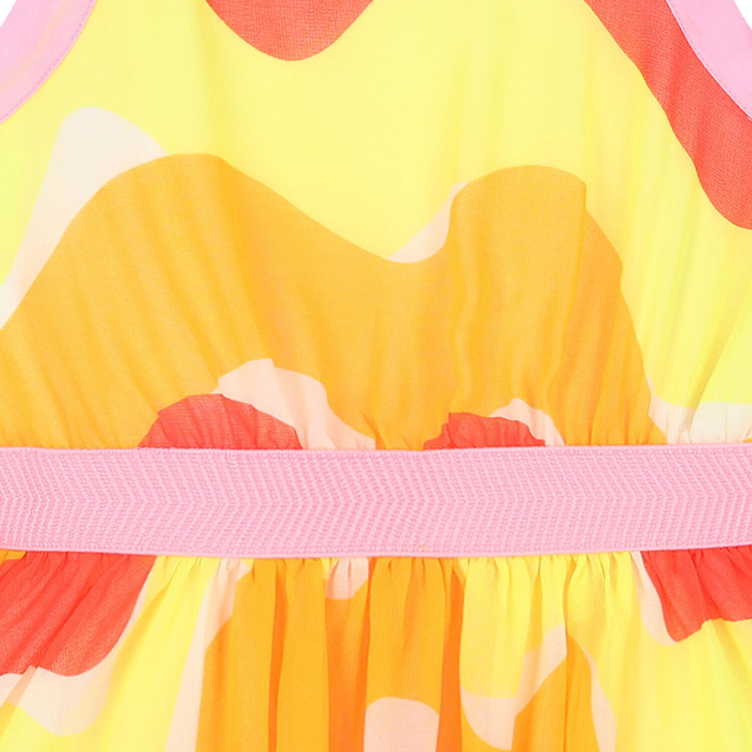 فستان بنات  بدون أكمام بالألوان المتعددة, 1, hi-res image number null