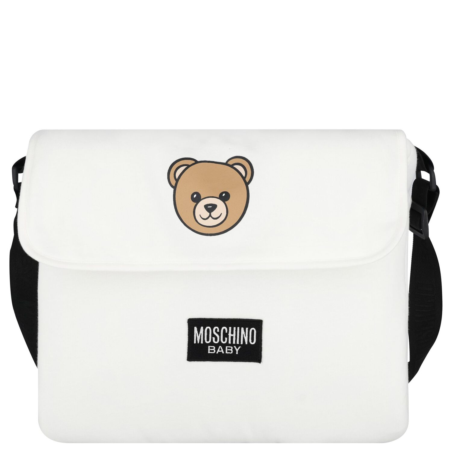 Ivory Teddy Bear Baby Changing Bag, 2, hi-res image number null
