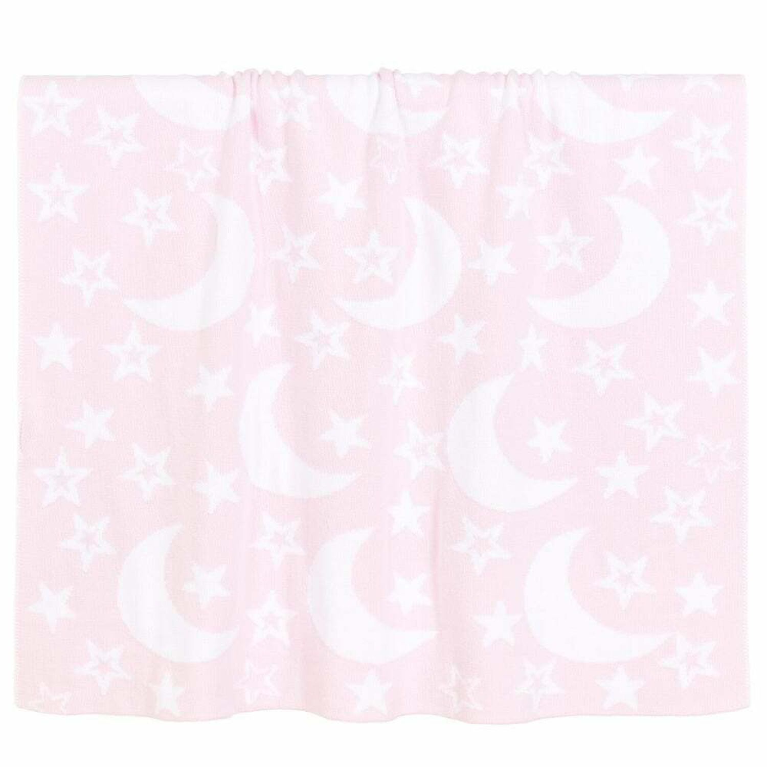 Baby Girls Pink Knitted Blanket, 1, hi-res image number null