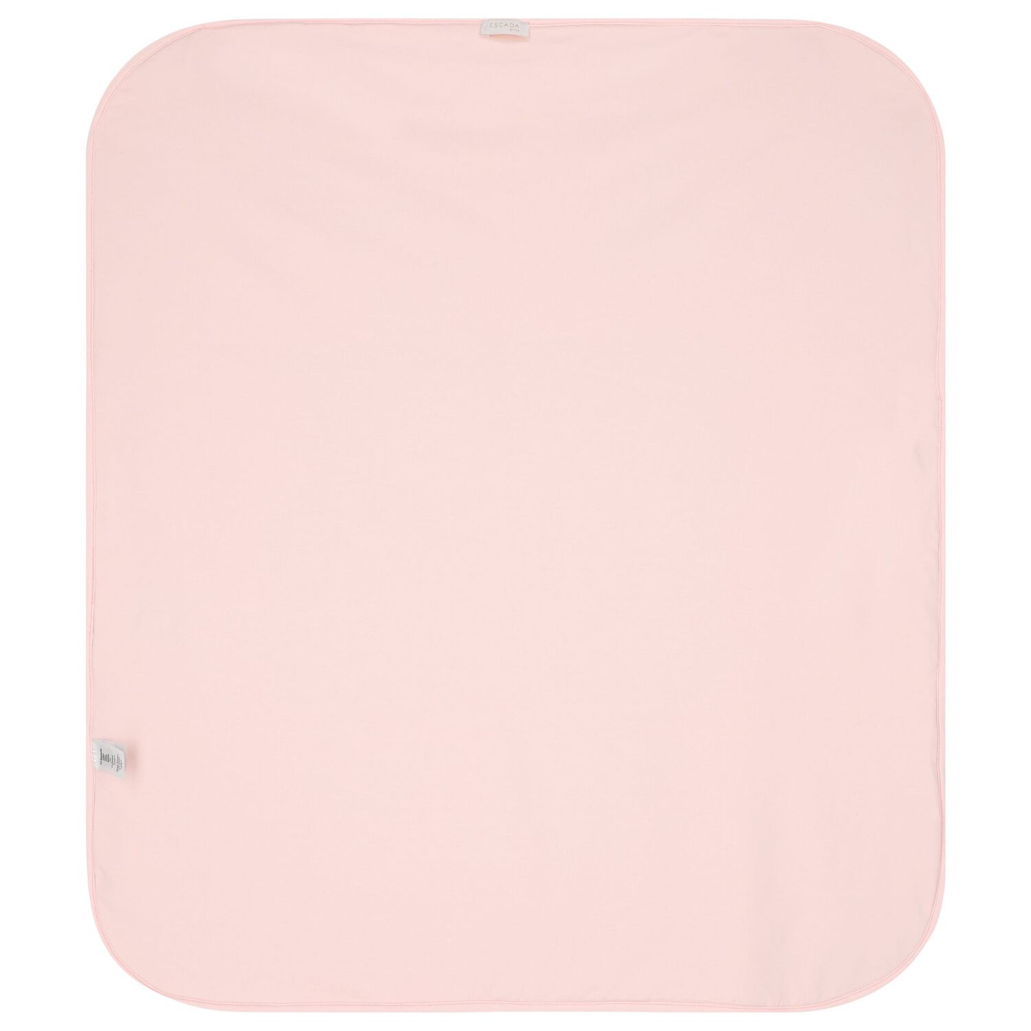 Baby Girls Pink & Gold Logo Blanket, 2, hi-res