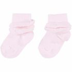 Baby Girls Pink Socks, 1, hi-res