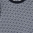 White & Navy Blue Logo Geometric Logo Babygrows ( 2-Pack ), 1, hi-res